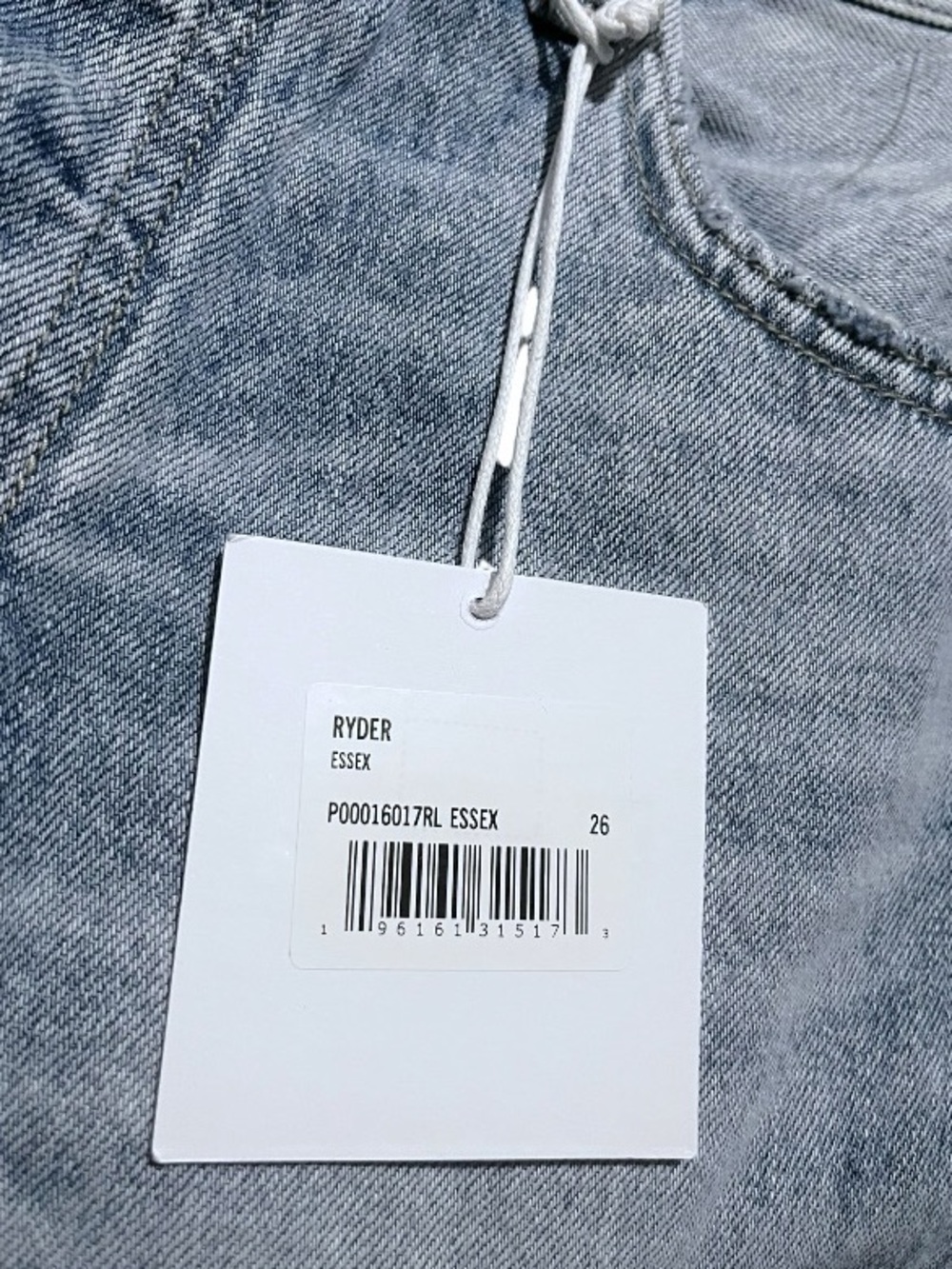 NWT Pistola Ryder High Rise Cuffed - Essex Size 26 - Picture 8 of 11